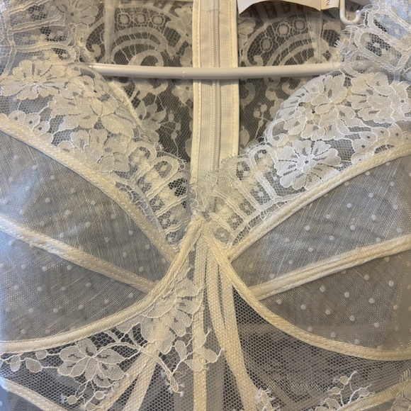 ZIMMERMANN White Lace Blouse (New without Tag) - Picture 2 of 7